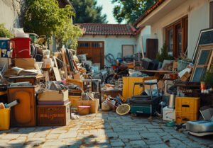 Johnson's Junk Removal team providing compassionate and professional hoarding cleanout services in Snohomish, WA.